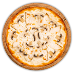 Chicken Mushroom Pizza 