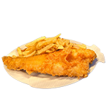 Haddock Chips Supper 